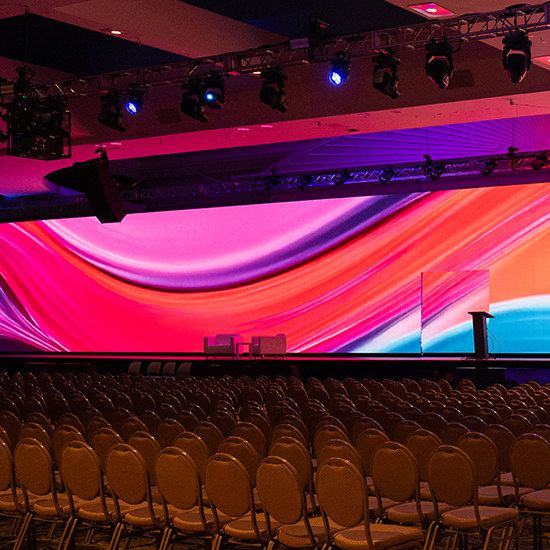 LED Wall with walkthrough